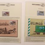 500 Jahre Post, große hochwertige Sammlung in 4 Alben