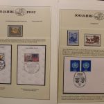 500 Jahre Post, große hochwertige Sammlung in 4 Alben