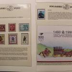 500 Jahre Post, große hochwertige Sammlung in 4 Alben