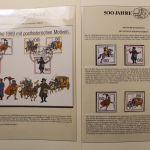 500 Jahre Post, große hochwertige Sammlung in 4 Alben