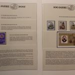 500 Jahre Post, große hochwertige Sammlung in 4 Alben