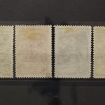 Sowjetunion, MiNr. 806-809, Falz