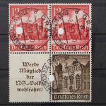 Deutsches Reich, MiNr. W 148 oder S 262, gestempelt