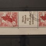 Deutsches Reich, MiNr. S 256 Ecke links oben, gestempelt