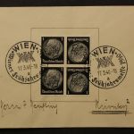 Deutsches Reich, MiNr. K 21 Viererblock, gestempelt