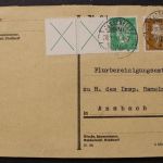 Deutsches Reich, MiNr. W 27.2, Karte