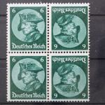 Deutsches Reich, MiNr. K 17, zweimal im Viererblock, postfrisch