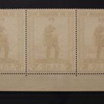 Saarland, MiNr. 361 PF I, Dreierstreifen, postfrisch
