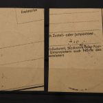 Deutschland (BRD), MiNr. 139-140, SST Lübeck, Briefstücke