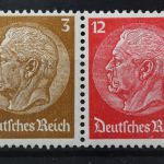 Deutsches Reich, MiNr. W 80, Falz