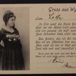 Wyk, Frau in Volkstracht, Vers