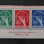 Berlin, MiNr. Block 1 verkleinert, postfrisch