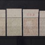 Deutschland (BRD), MiNr. 156-159 Oberrand, postfrisch