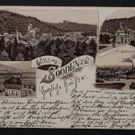 Sooden, Ortsansicht, Kurhaus, Thor Aussenseite, alter Salzbrunnen