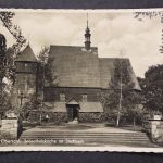 Beuthen, Oberschlesien, Schrotholzkirche im Stadtpark