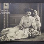"Mutterglück", unsere Kronprinzessin Cecilie mit ihren beiden Söhnen
