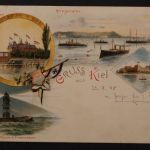 Kiel, Seebadeanstalt, Kriegshafen, Friedrichsort, Leuchtturm