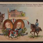 Das 50-jährige Jubiläum des Oldenburger Dragoner-Regiments No. 19,