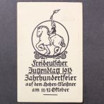 Freideutscher Jugendtag 1913 Jahrhundertfeier auf dem hohen Meißner