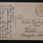 Trauender Frau, Opfertag 1917
