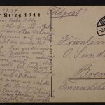 Der Krieg 1914, Fahnen und Soldaten
