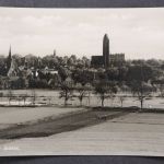 Patschkau/Schlesien, Blick zum Ort, Kirche