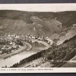 Bernkastel-Kues, Mosel, Ort mit Burg Landshut u. Doktor-Weinberg