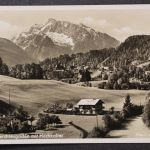 Berchtesgaden, Blick zum Ort mit Hochkalter
