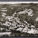 St. Blasien, Südschwarzwald, Ortsansicht, Luftbild mit Blick ins Albtal