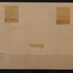 Sowj. Zone, MiNr. 124-125 Y auf Einlasskarte, gestempelt