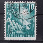 Deutschland (BRD), MiNr. 111 PF IV, gestempelt