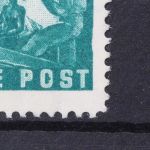 Deutschland (BRD), MiNr. 111 PF IV, gestempelt