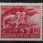 Deutsches Reich, MiNr. 908 PF V, Falz