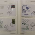 Olympische Spiele 1972, große Motivsammlung in 4 Vordrucken