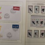 Olympische Spiele 1972, große Motivsammlung in 4 Vordrucken