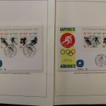 Olympische Spiele 1972, große Motivsammlung in 4 Vordrucken