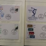 Olympische Spiele 1972, große Motivsammlung in 4 Vordrucken