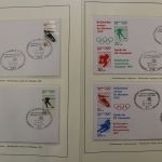 Olympische Spiele 1972, große Motivsammlung in 4 Vordrucken