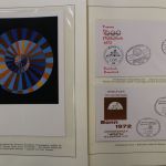 Olympische Spiele 1972, große Motivsammlung in 4 Vordrucken