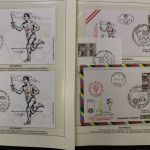 Olympische Spiele 1972, große Motivsammlung in 4 Vordrucken