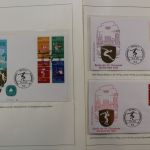 Olympische Spiele 1972, große Motivsammlung in 4 Vordrucken