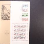 DDR, MiNr. 3071-3074 und andere Ausgaben auf Folienblatt 3/87, ESST