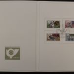 DDR, MiNr. 3354-3357 auf ETB 4/1990, ESST