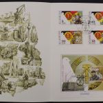 DDR, MiNr. 3279-3282 + Block 100 als ETB 3/1989, ESST