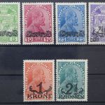 Liechtenstein, MiNr. 11-16, Falz