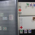 Motivsammlung "Rotes Kreuz" im Einsteckalbum