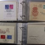 DDR große Ersttagsbriefe Sammlung ab den 1950er Jahren bis 1990