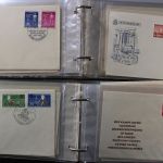 DDR große Ersttagsbriefe Sammlung ab den 1950er Jahren bis 1990