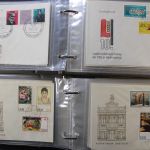 DDR große Ersttagsbriefe Sammlung ab den 1950er Jahren bis 1990