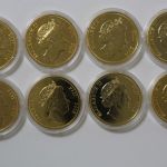 Fiji, 8 x 1 Dollar "Große Tiere", Farbmünzen